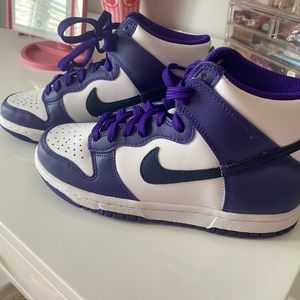 Nike dunk Hi purple